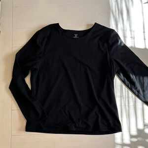 NUUDS Black seamless Long Sleeve shirt
